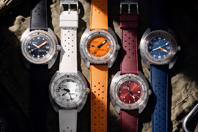 DOXA SUB 300 Ti5 brings Grade 5 Titanium into the permanent collection