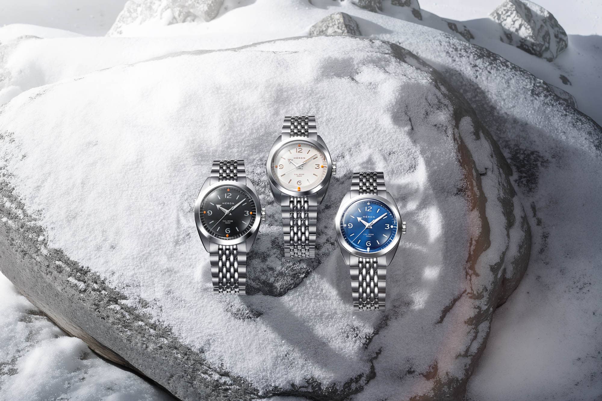 Héron Introduces the Continental, a New Vintage Inspired “Go Anywhere, Do Anything” Watch