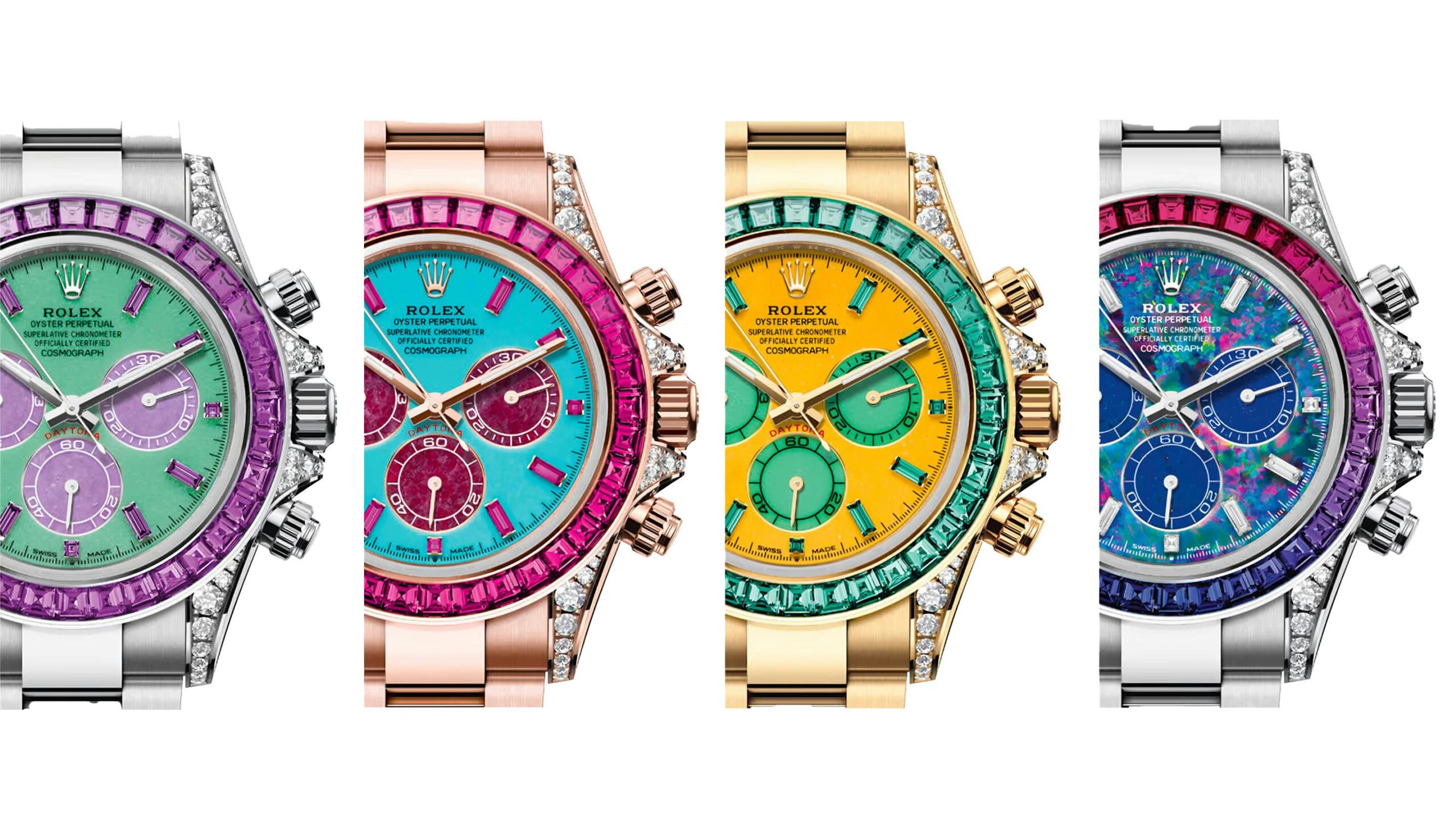 Breaking News: Rolex To Sell Four Unique Daytonas At Auction Later This Month To Benefit The Federer Foundation And Re:wild