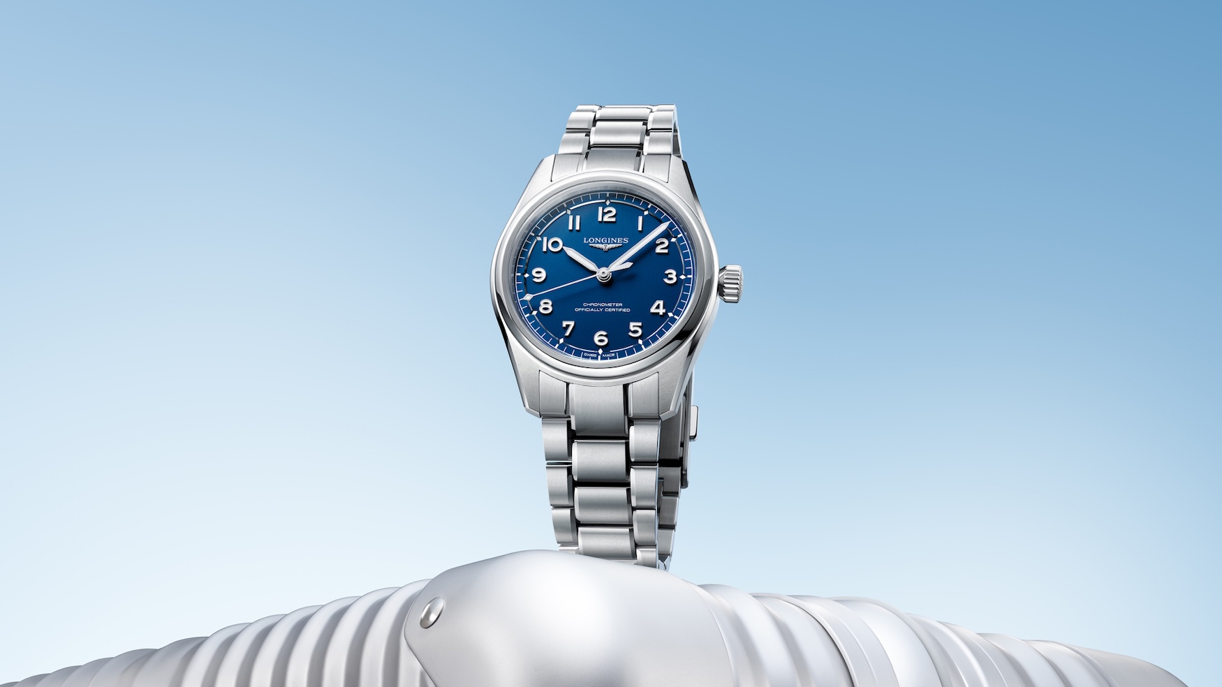 Longines brings a new blue colourway to the Spirit Pilot & Spirit Pilot Flyback