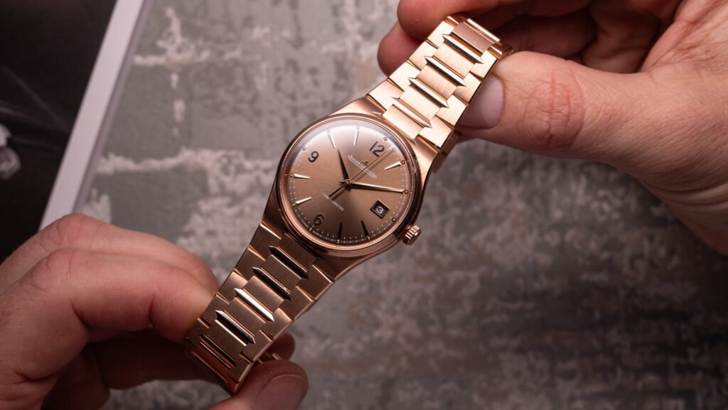 Simplicity is best with the Jaeger-LeCoultre time and date Master Control Chronometre