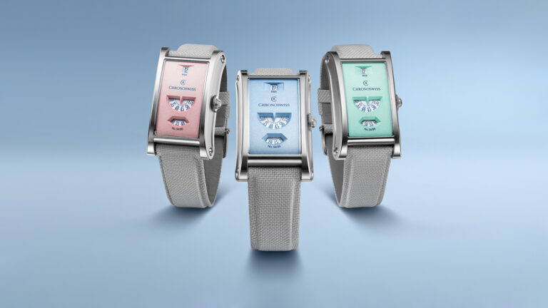 Chronoswiss Neo Digiteur Pastel Code Brings A Softer Palette To Mechanical Digital Time