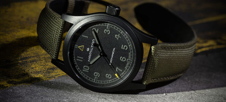 New Release: Hamilton Returns To The World Of Gaming With The New Khaki Field Mechanical 38mm Watch
