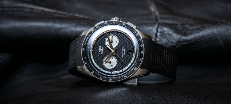Hands-On: Timex Atelier Chronograph Quartz M1q Bridges The Gap To The Brand’s Luxury Watches