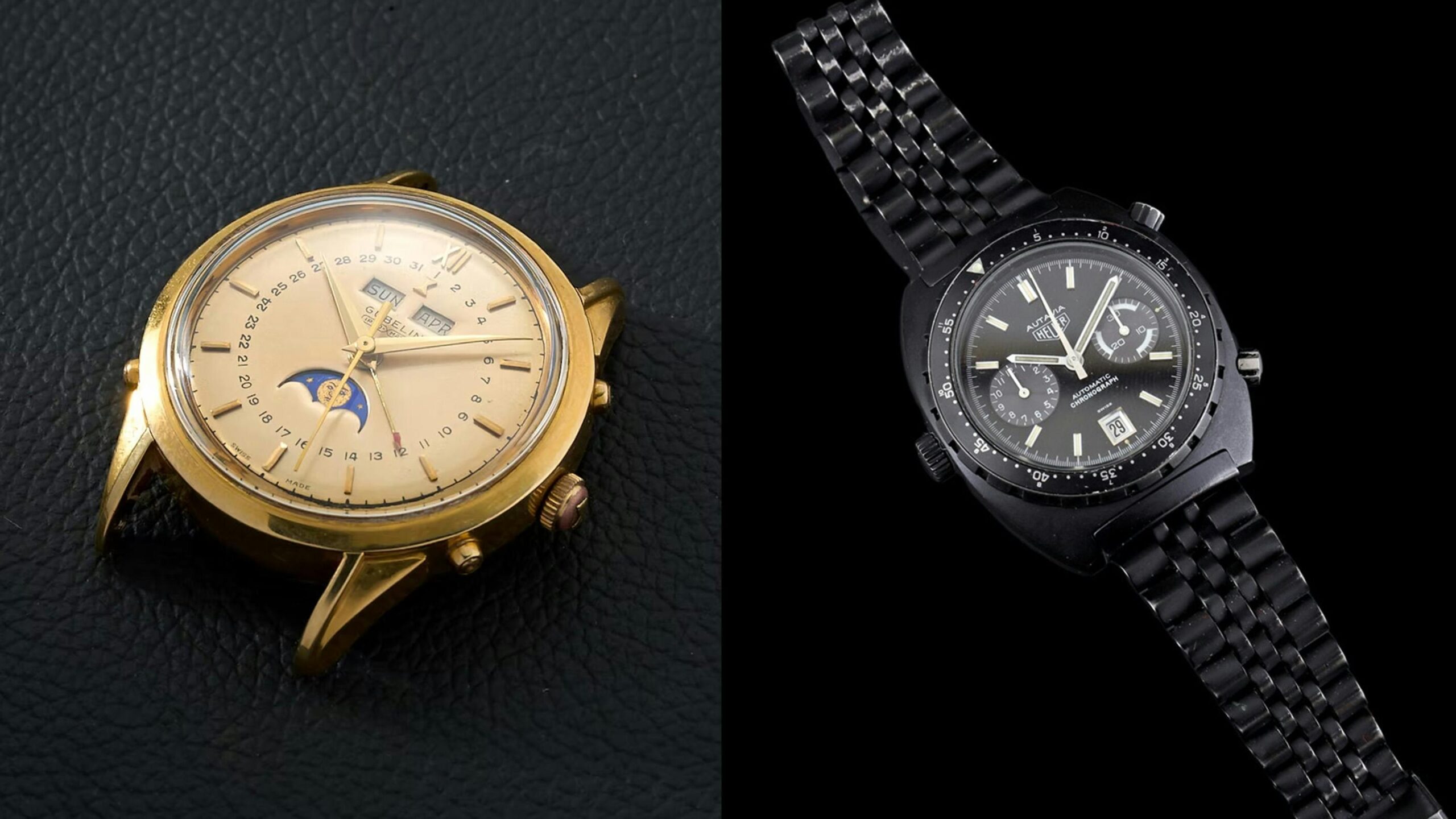 Bring a Loupe: A Pair Of Issued Smiths, A Gübelin 18K Triple Date Moonphase, A Universal Genève Ferrovie dello Stato, And Much More