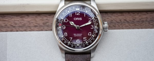 First Look – A new Burgundy Dial for the Oris Big Crown x Cervo Volante