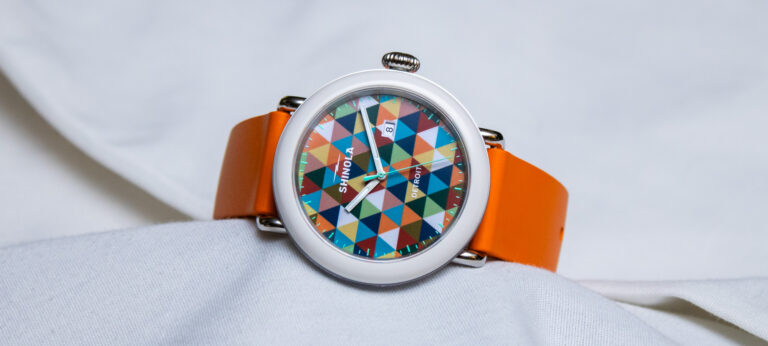 Hands-On: Shinola Detrola Color Theory Warm Watch Offers Playful Vibes At An Approachable Price