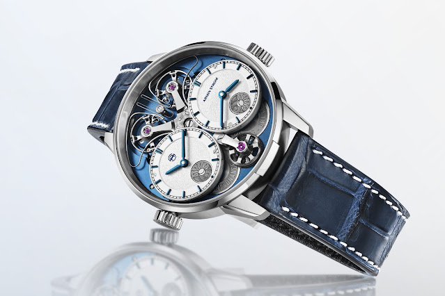 Armin Strom Dual Time GMT Resonance Manufacture Edition Blue