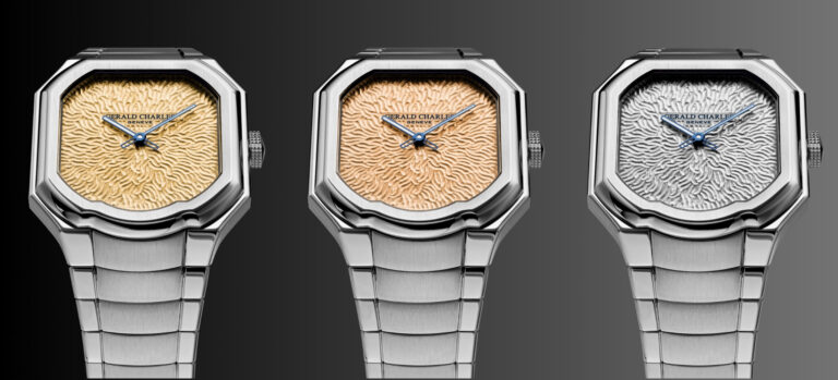 Gerald Charles Masterlink Atelier Edition Introduces Hand-Hammered Dials