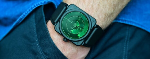 First Look – Bell & Ross Goes HUD-Style with the new BR-03 Green Radar Ceramic