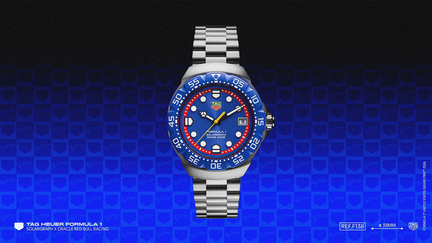 The TAG Heuer Formula 1 Solargraph x Red Bull Racing celebrates a decade of going flat-out