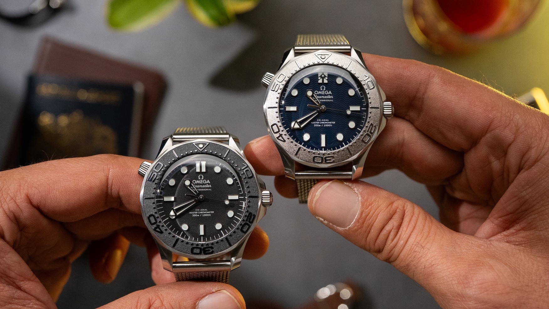 The new Omega Seamaster Diver 300m James Bond & Spectre editions offer watches for both the hero and villain