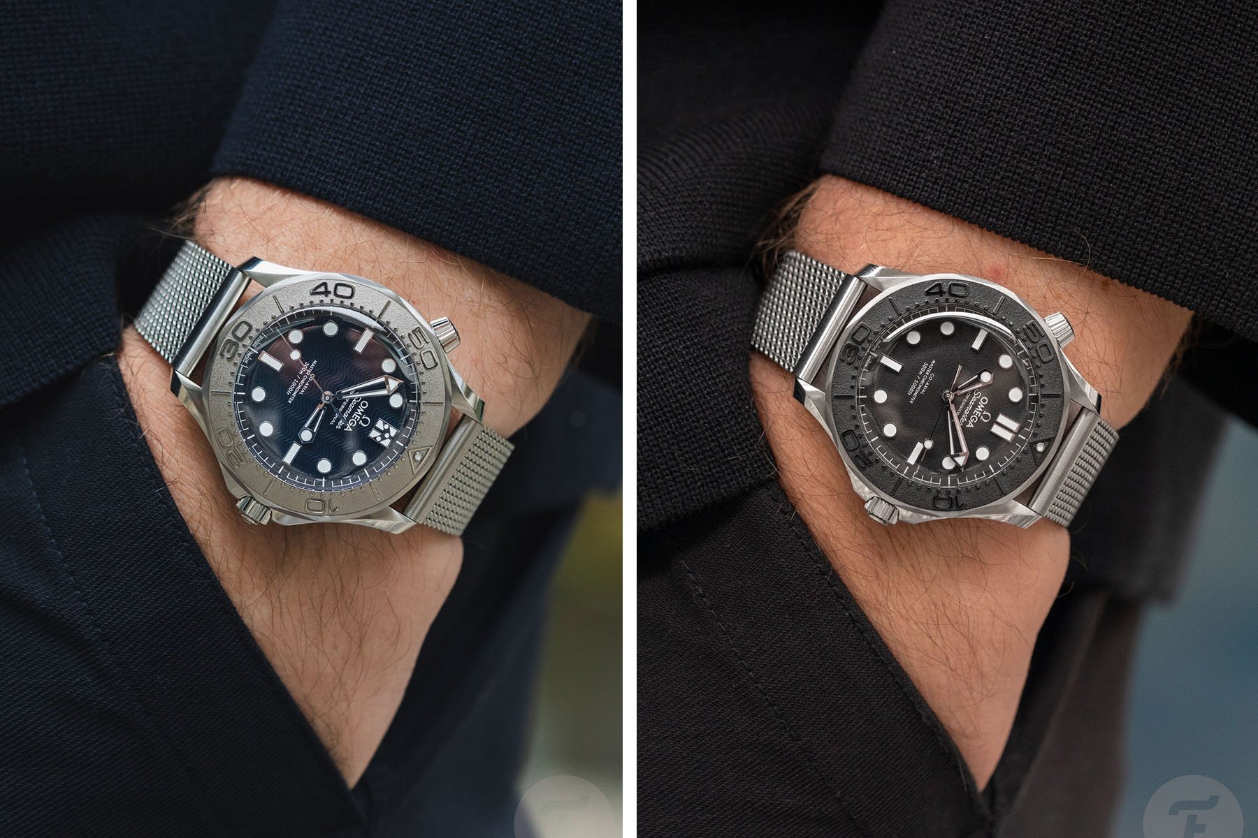 Sunday Morning Showdown: Omega Seamaster Diver 300M James Bond Vs. Spectre Edition