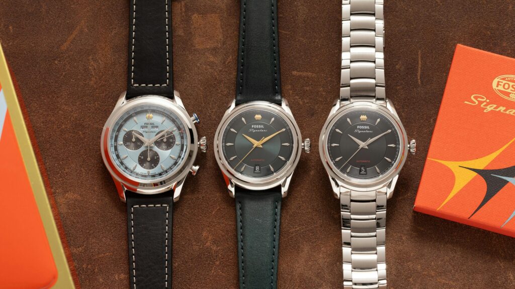 In Partnership – Dialed In: Swiss-Made, Mid-Century Inspired: Meet the Fossil Signature CS-1