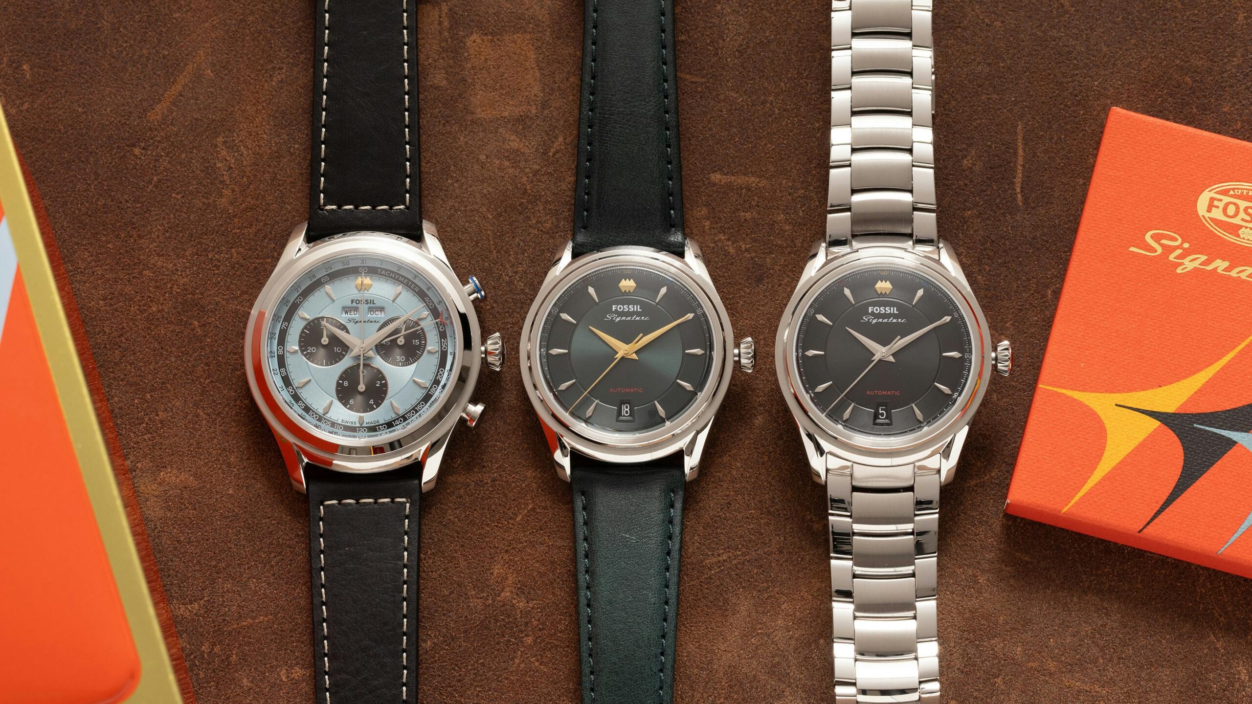 In Partnership – Dialed In: Swiss-Made, Mid-Century Inspired: Meet the Fossil Signature CS-1