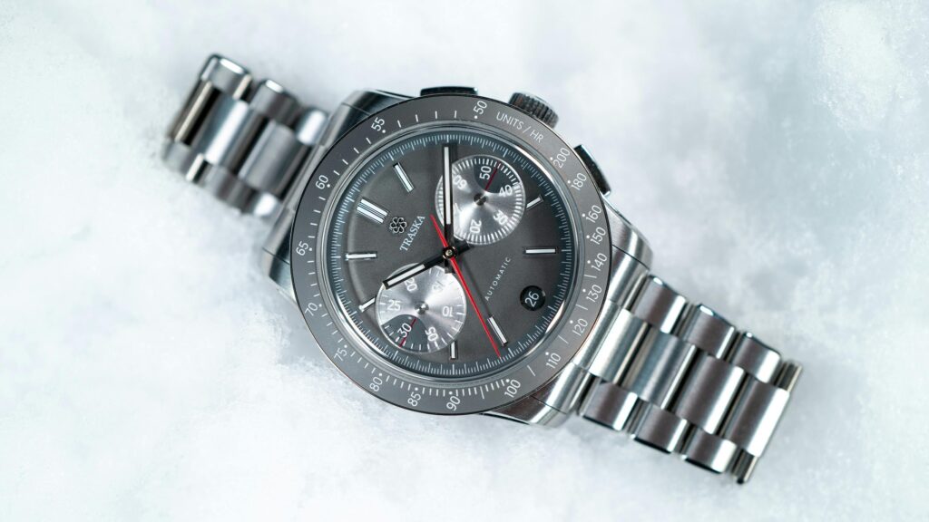 Hands-On: Traska Chronograph Tungsten Gray