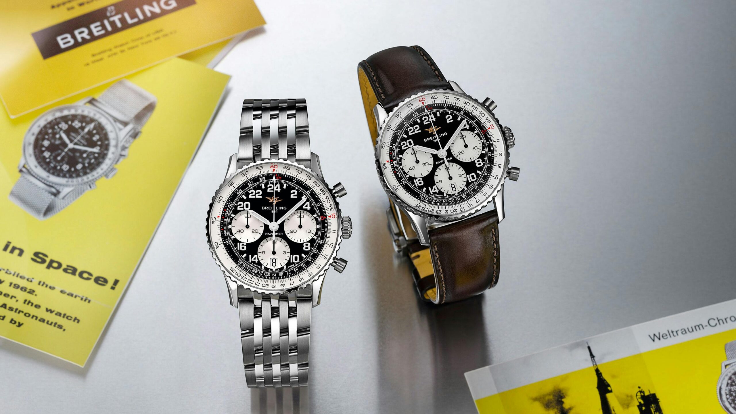 Introducing: Breitling Navitimer B09 And B02 Cosmonaute 41mm Chronographs