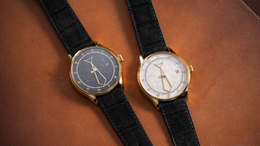 Auctor presents a creative take on a single-hand time display with its new Zen model