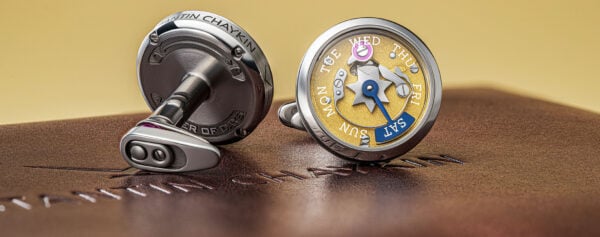 Just Because – Konstantin Chaykin Turns Cufflinks into a Mechanical Calendar