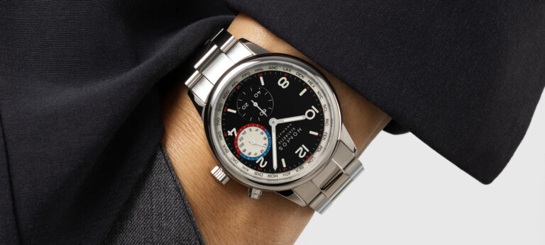 New Release: NOMOS Club Sport neomatik Worldtimer dark Watch Doubles Down On Luminous Details