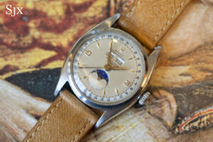 Hands On: Rolex Ref. 6062 Triple Calendar Moon Phase in Steel