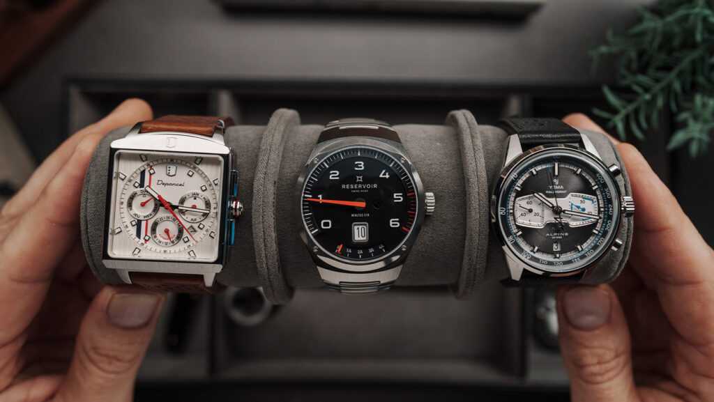 Yema, Depancel and Reservoir: three French automotive watch brands doing things differently