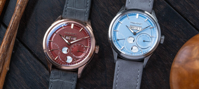 Pequignet Royale Paris Moon Phase Watch Review: 39.5mm Of Hot And Cold From France