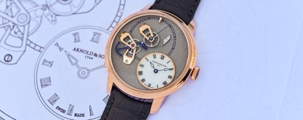 First Look – Time Set to the Second on the New Arnold & Son DSTB Stop-Seconds