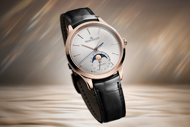 Jaeger-LeCoultre Master Ultra Thin Moon, now in a 36 mm pink gold case