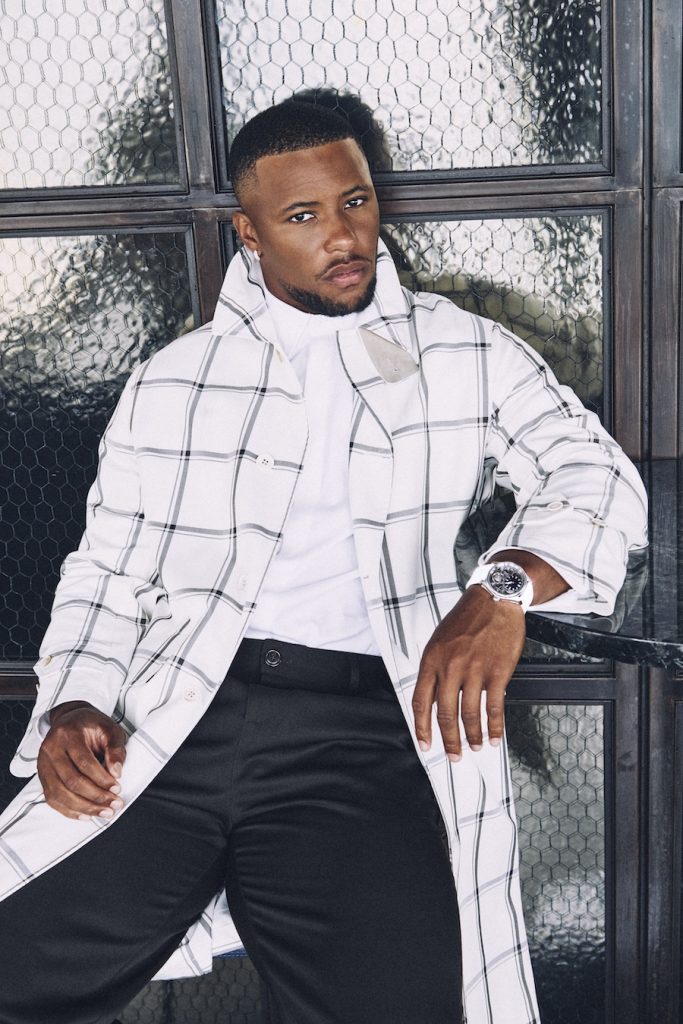 Saquon Barkley Tells His Life Story Through A ,600 H. Moser & Cie. Watch