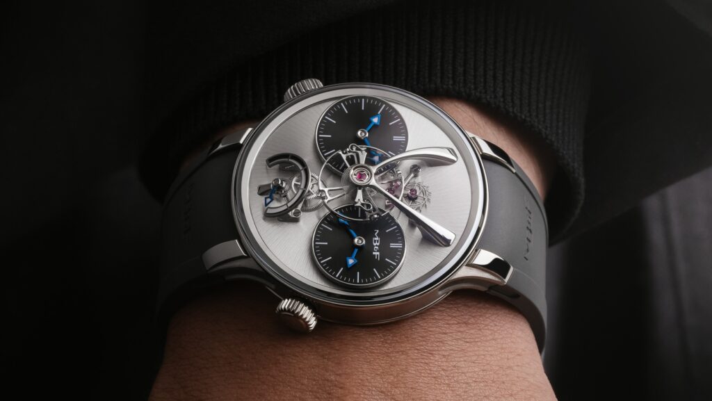MB&F finally gives its original Legacy Machine design the sporty EVO treatment after 15 years