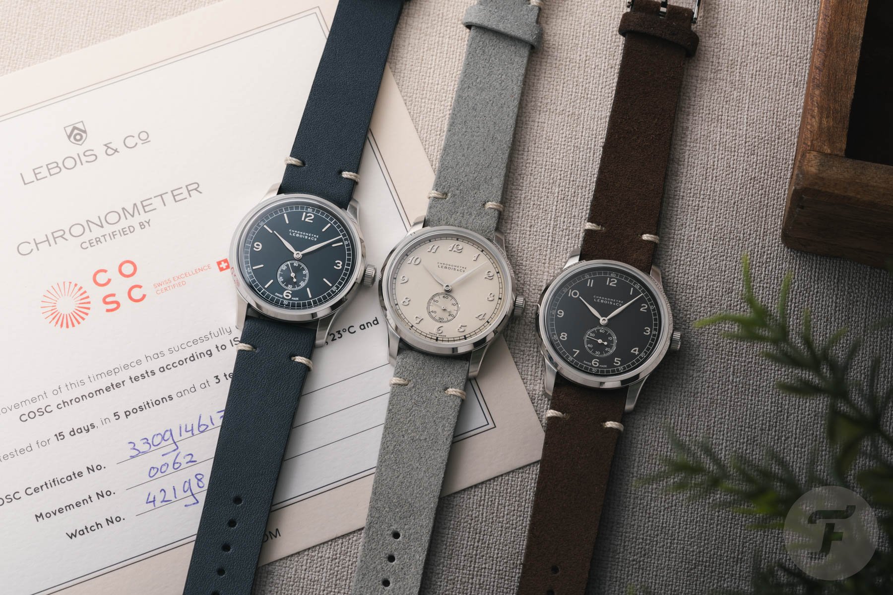 Harnessing Heritage: The Lebois & Co Numeral, Baton, And Script Small Seconds