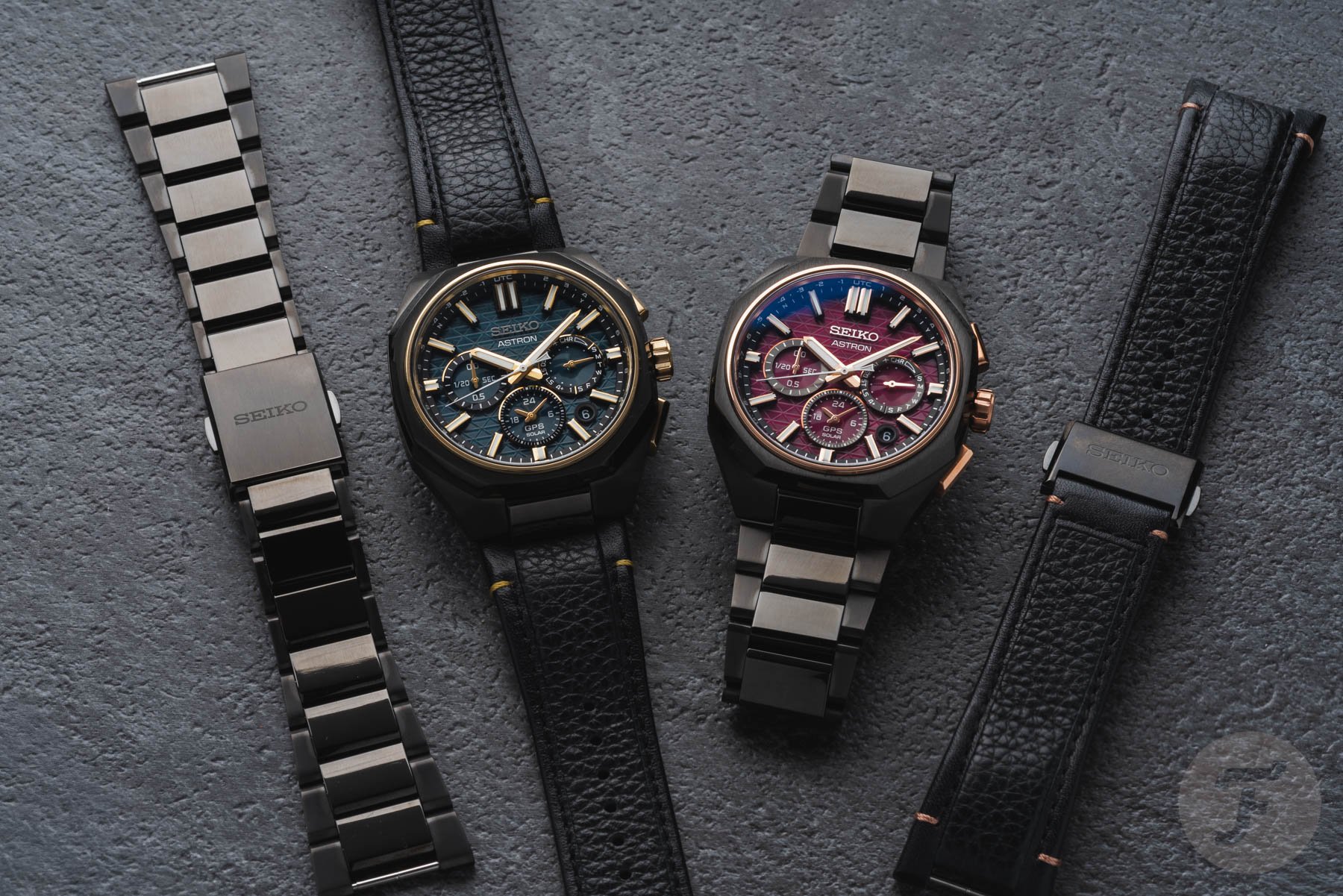 Back In Black: Hands-On With Two New Seiko Astron GPS Solar Dual-Time Chronograph 2026 Limited Editions
