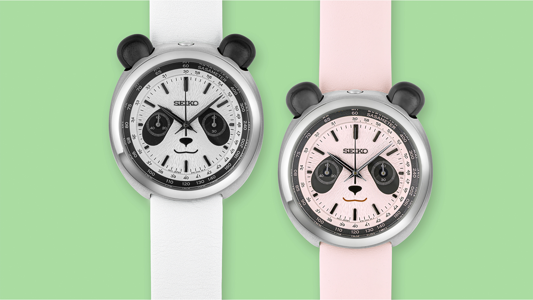 Panda dial? Seiko’s new Pandagraph HHK001 and HHK002 take that very literally