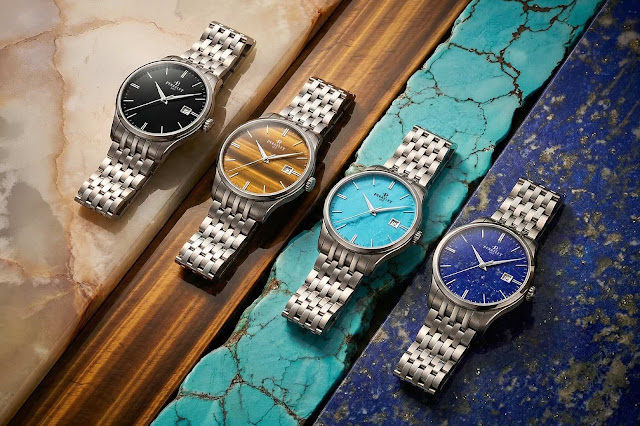 Perrelet expands the Weekend collection with four natural stone dials
