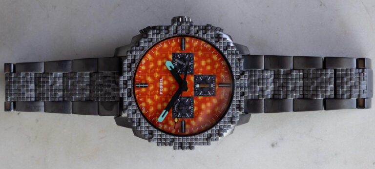 Hands-On With Fossil’s Minecraft Dungeons II Game-Inspired Chronograph Watches