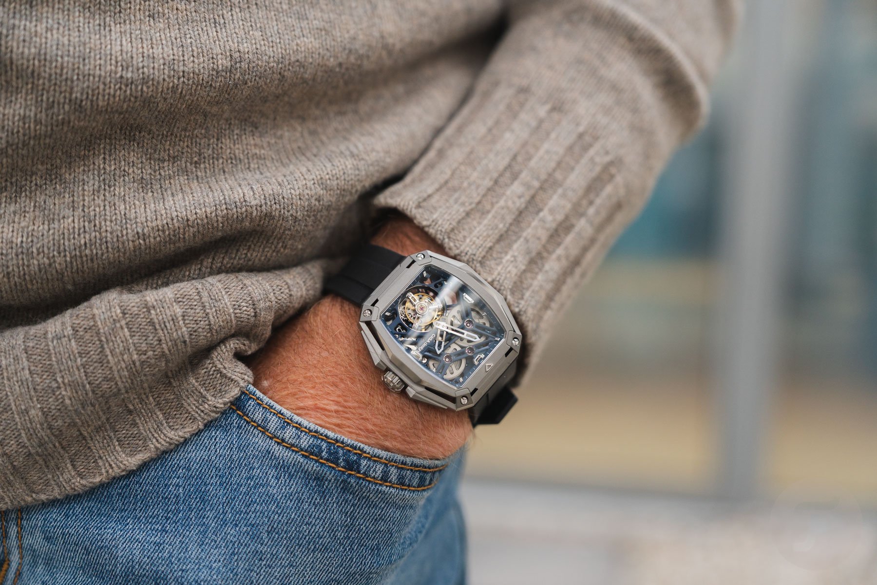 Hands-On: The CIGA Design Hunter Tourbillon In Blue
