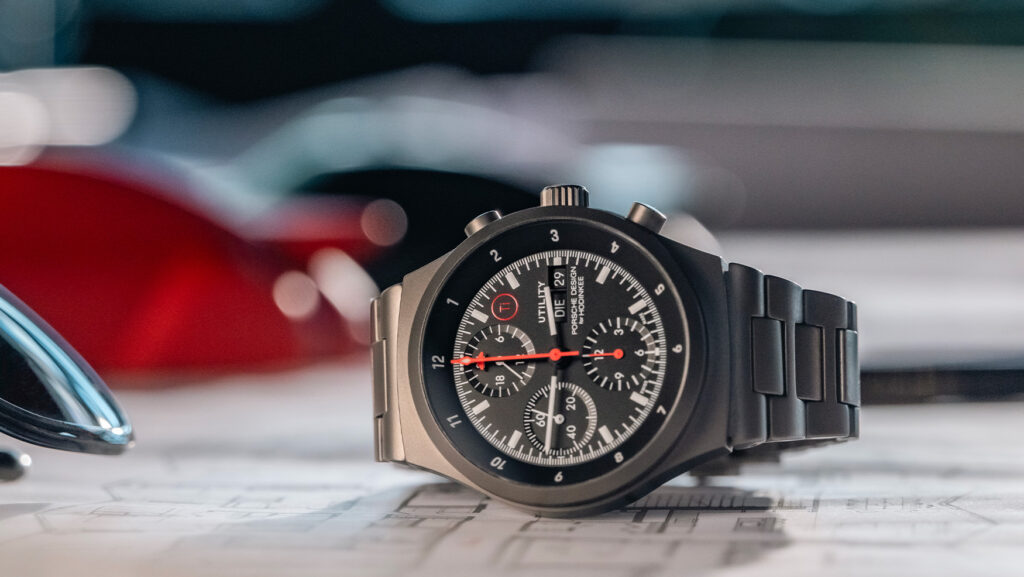 Porsche Design launches Chronograph 1 Utility, the second instalment of its collaboration trilogy with Hodinkee