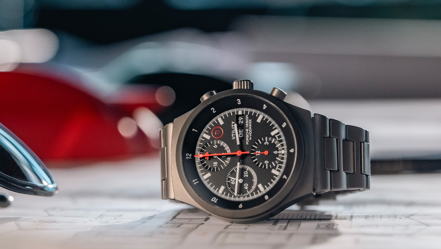 Porsche Design launches Chronograph 1 Utility, the second instalment of its collaboration trilogy with Hodinkee