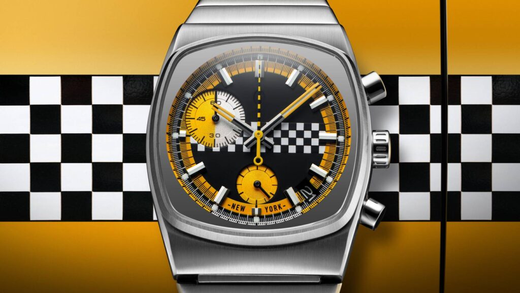 Brew brings a NYC icon to the wrist with new Brew Metric Chrono Taxi