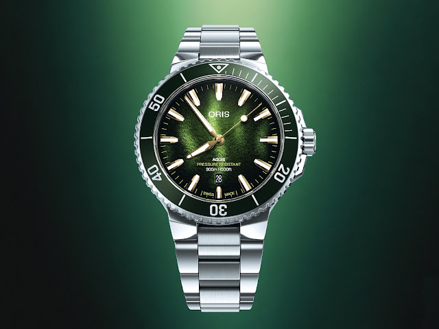Oris Aquis Date Kelp Forest Limited Edition, a tribute to marine conservation