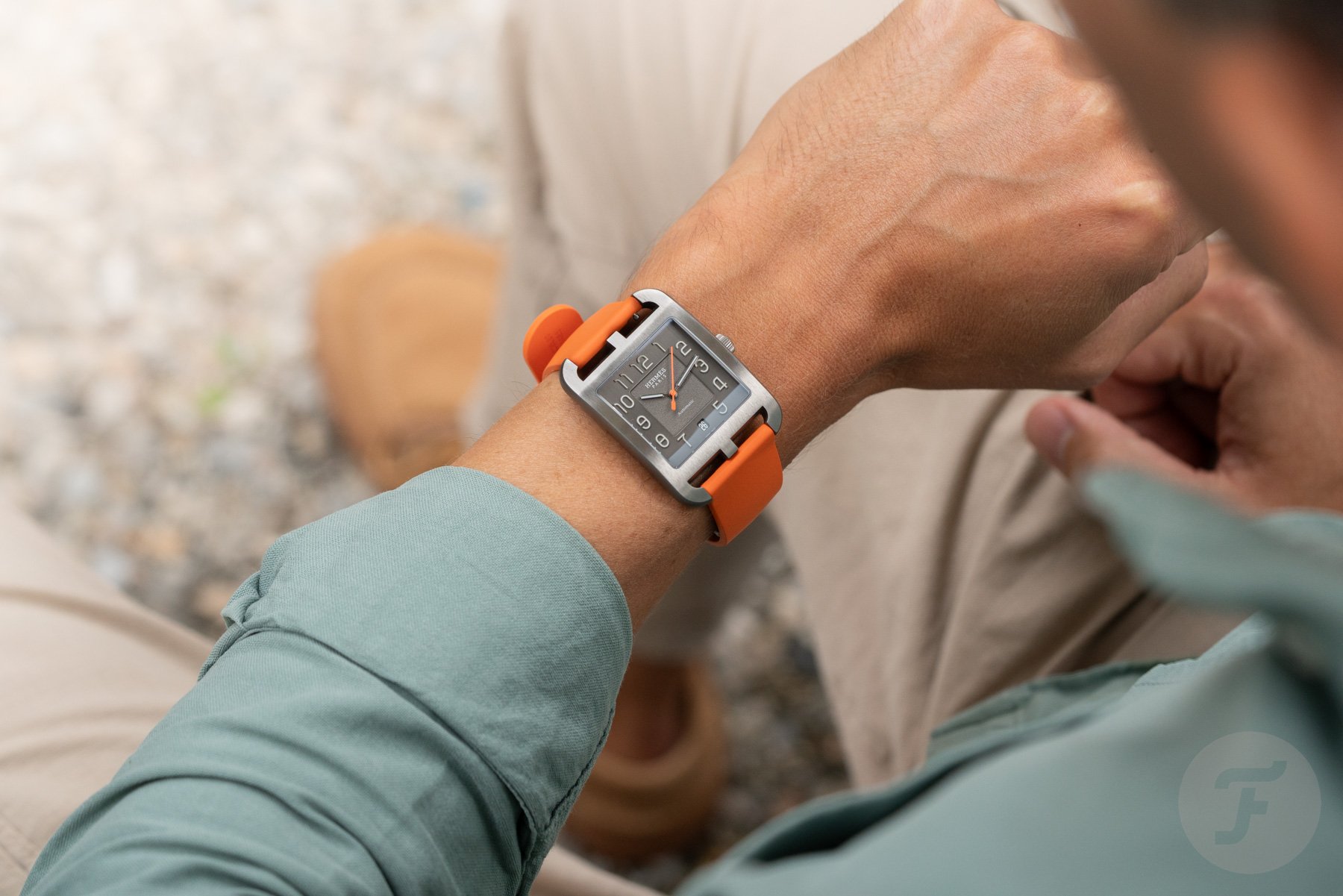 The New Hermès Cape Cod In Titanium — A Dressy, Feminine Watch Turned Sporty And Masculine