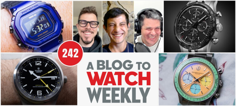 aBlogtoWatch Weekly Podcast #232: An ,000 G-Shock, A Northflag Design Debate, And The Lost Navy SEAL Tudors