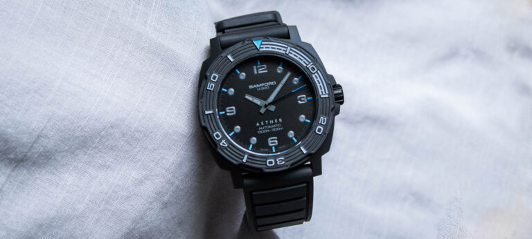 Hands-On Debut: AETHER + Bamford D-300 Remixes The London Brand’s Ceramic Dive Watch