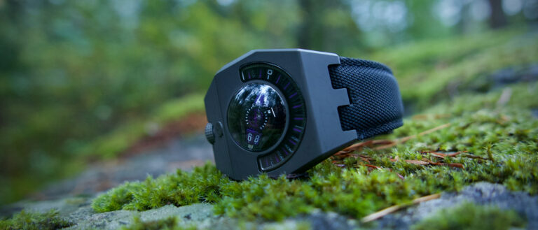 Watch Review: The Atowak Manta-X Violet Purple Watch Is A Futuristic Take On The Centuries-Old Wandering Hours Complication