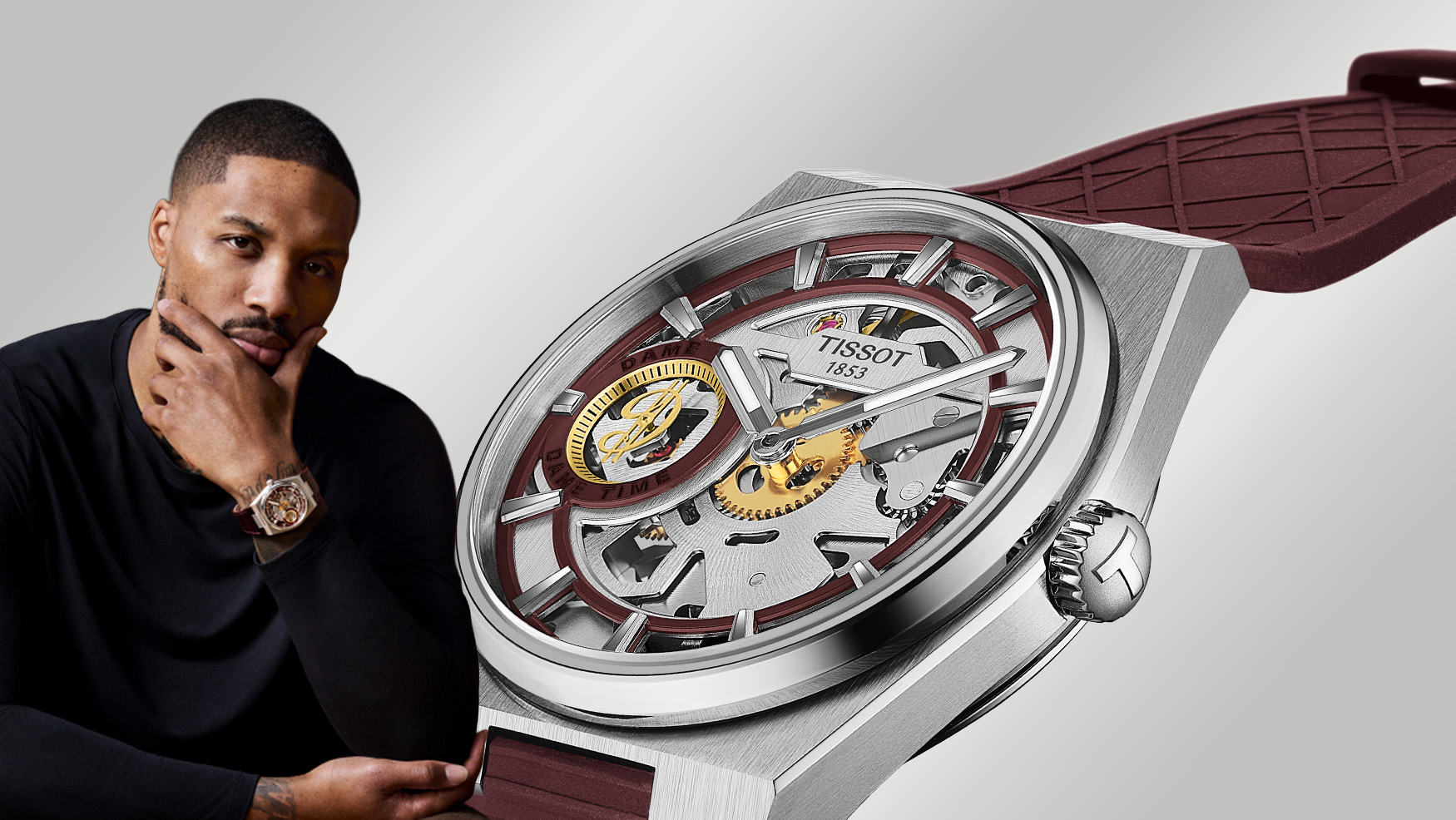 It’s Dame Time: The New Manual-Wind Tissot PRX Skeleton Special Edition