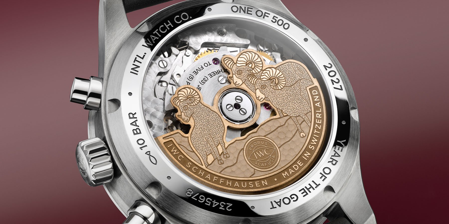 Meet The IWC Pilot’s Watch Performance Chronograph 41 Year Of The Goat