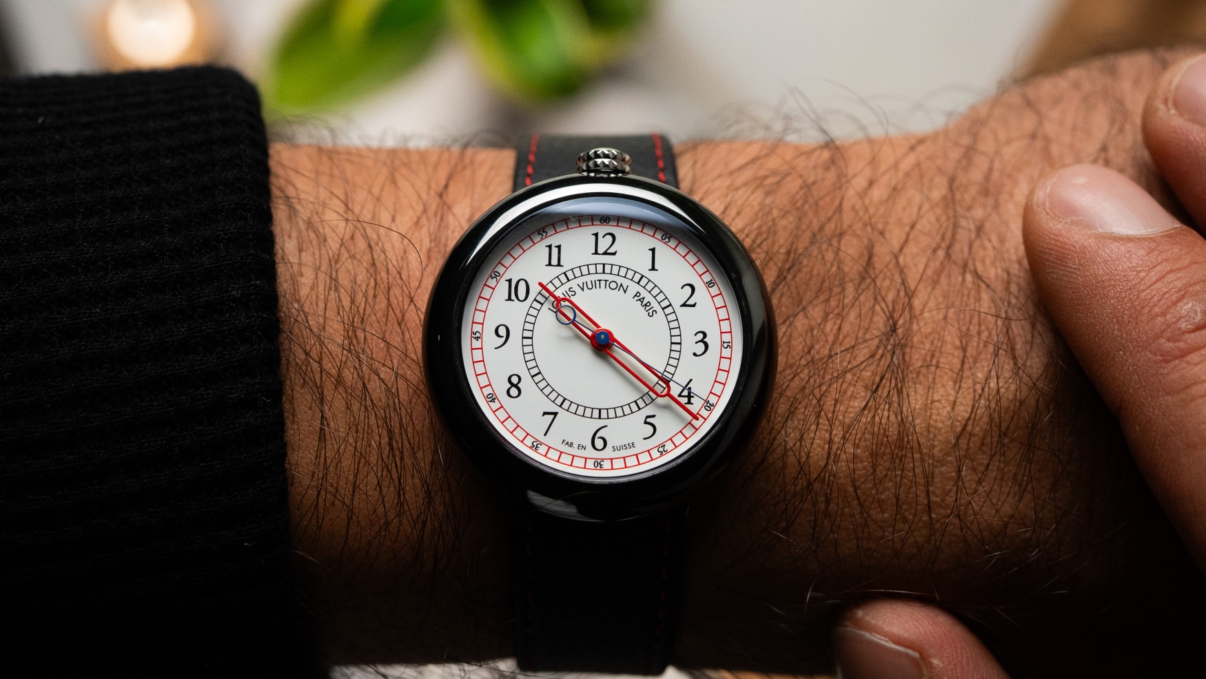 The Louis Vuitton Monterey gets a sleek ceramic upgrade