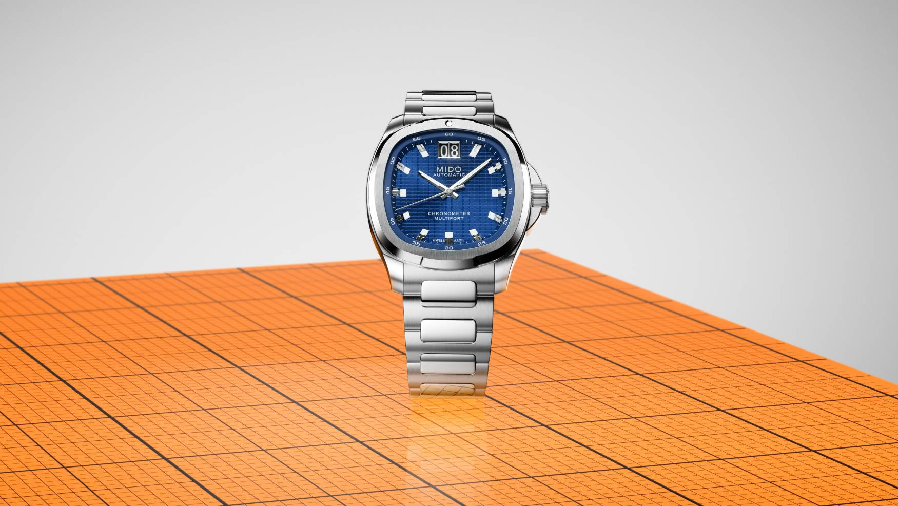 Mido brings COSC certification to the Multifort TV Big Date with its new Multifort TV Big Date Chronometer