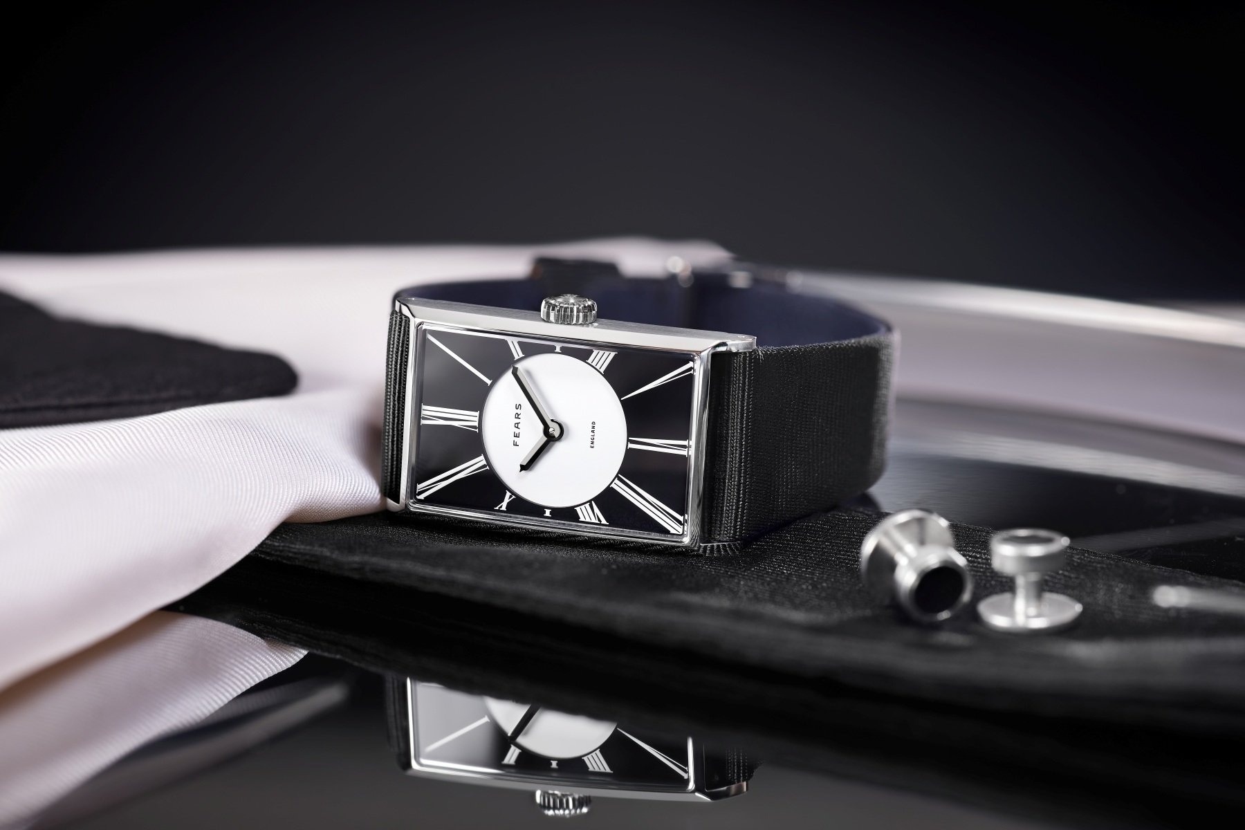 Introducing The Fears Arnos Opera Black: The Ultimate Black Tie Watch